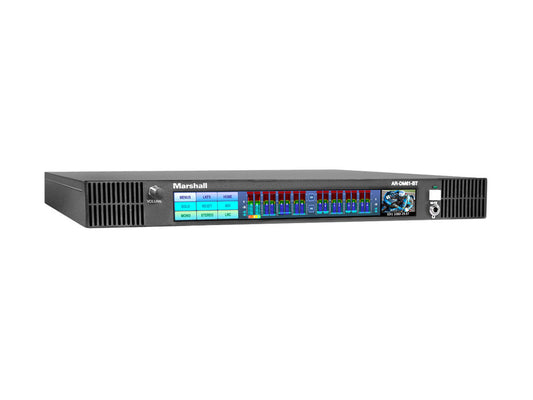 Marshall Electronics AR-DM61-BT-64DT 1RU 64-Channel Digital Audio Monitor (w/Dante)