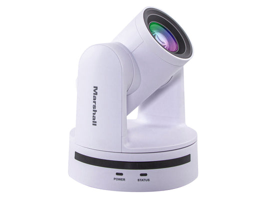 Marshall Electronics CV605 Compact 3G-SDI/IP PTZ Camera with 5x Optical Zoom (White)