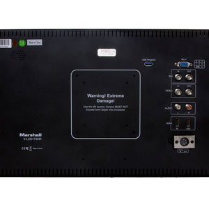 Marshall Electronics V-LCD173HR 17.3" Professional LCD Rack Mount Monitor