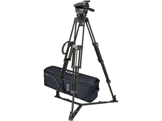 Miller ArrowX 1 Sprinter II 2 Stage Alloy Tripod (w/Ground Spreader, Pan Handle and Softcase)