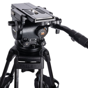 Miller ArrowX 1 Sprinter II 2 Stage Carbon Fibre Tripod (w/Mid-Level Spreader, Pan Handle, Rubber Feet and Softcase)