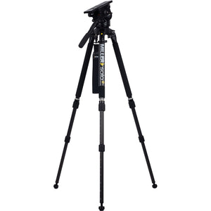 Miller ArrowX 1 Solo-Q 100 2 Stage Carbon Fibre Tripod (W/Pan Handle, Strap and Softcase)