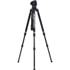 Miller CX10 Solo-Q 100 2 Stage Carbon Fibre Tripod (w/Pan Handle, Strap and Softcase)