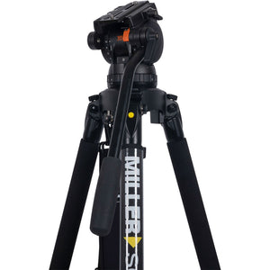 Miller CX10 Solo-Q 100 2 Stage Carbon Fibre Tripod (w/Pan Handle, Strap and Softcase)