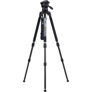 Miller CX10 Solo-Q 100 2 Stage Carbon Fibre Tripod (w/Pan Handle, Strap and Softcase)