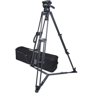 Miller CX14 Sprinter II 1 Stage Alloy Tripod (w/Ground Spreader, Pan Handle and Softcase)