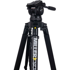Miller CX14 Solo-Q 100 3 Stage Carbon Fibre Tripod (w/ Pan Handle, Strap and Softcase)