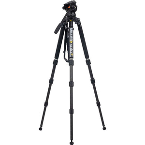 Miller CX14 Solo-Q 100 3 Stage Carbon Fibre Tripod (w/ Pan Handle, Strap and Softcase)