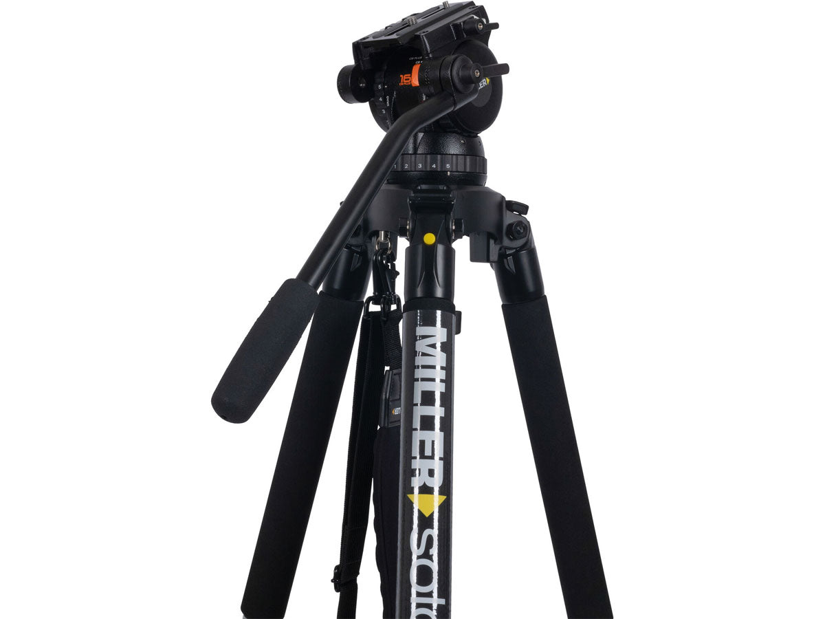Miller CX14 Solo-Q 100 3 Stage Carbon Fibre Tripod (w/ Pan Handle, Strap and Softcase)