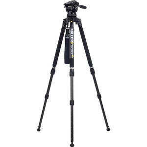 Miller CX14 Solo-Q 100 2 Stage Carbon Fibre Tripod (w/Pan Handle, Strap and Softcase)