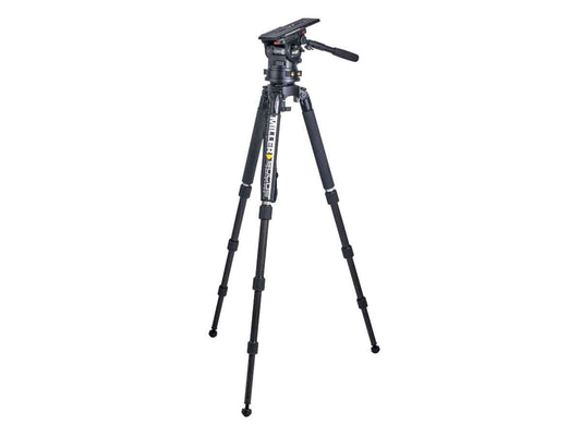 Miller CiNX 3 Fluid Head Solo 100 3-Stage Carbon Fiber Tripod System