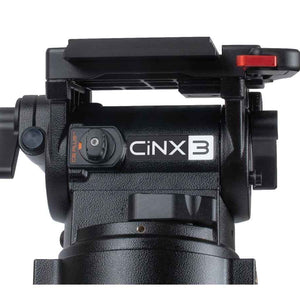 Miller CiNX 3 Fluid Head Solo 100 3-Stage Carbon Fiber Tripod System