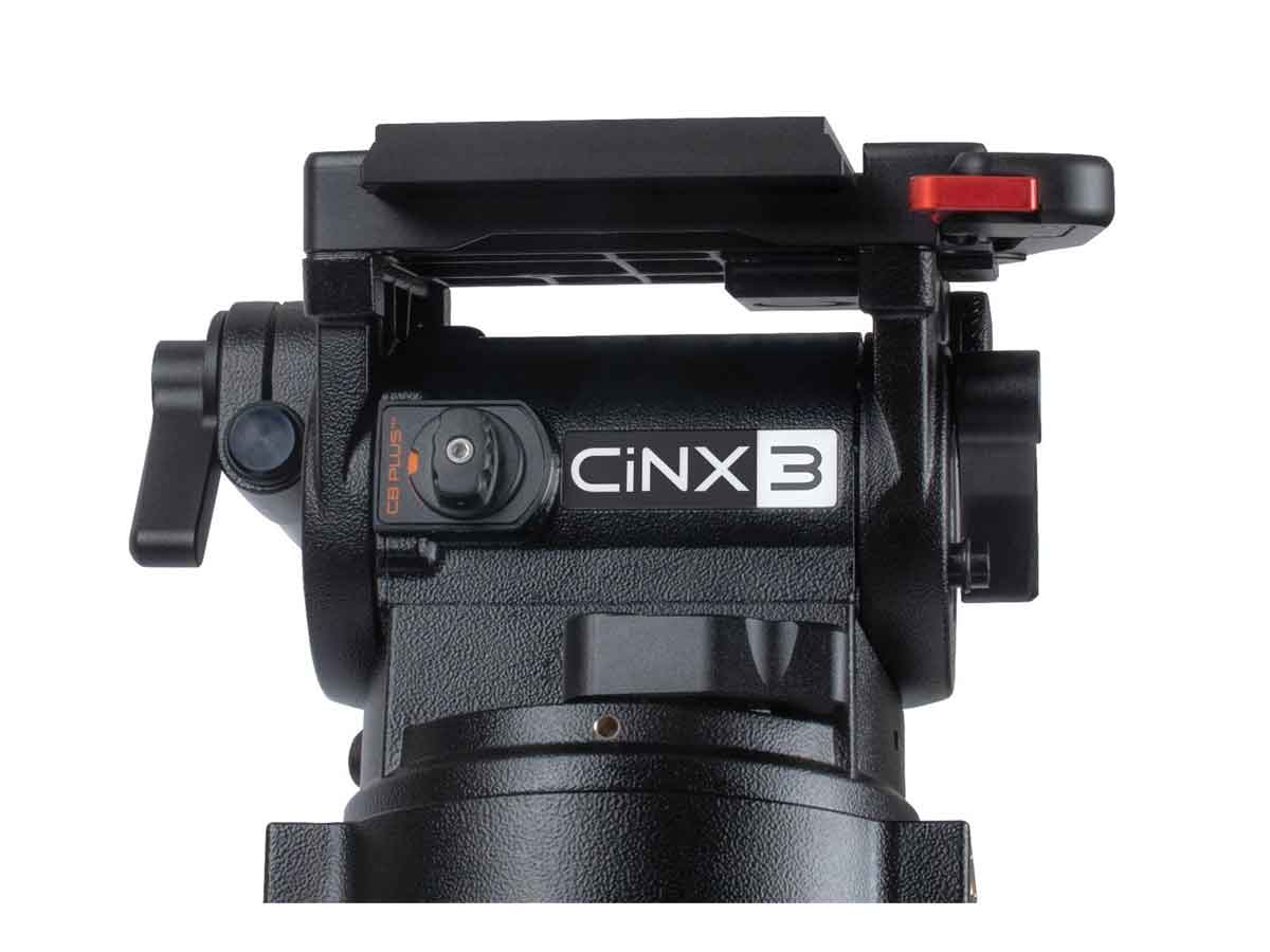 Miller CiNX 3 Fluid Head Solo 100 3-Stage Carbon Fiber Tripod System