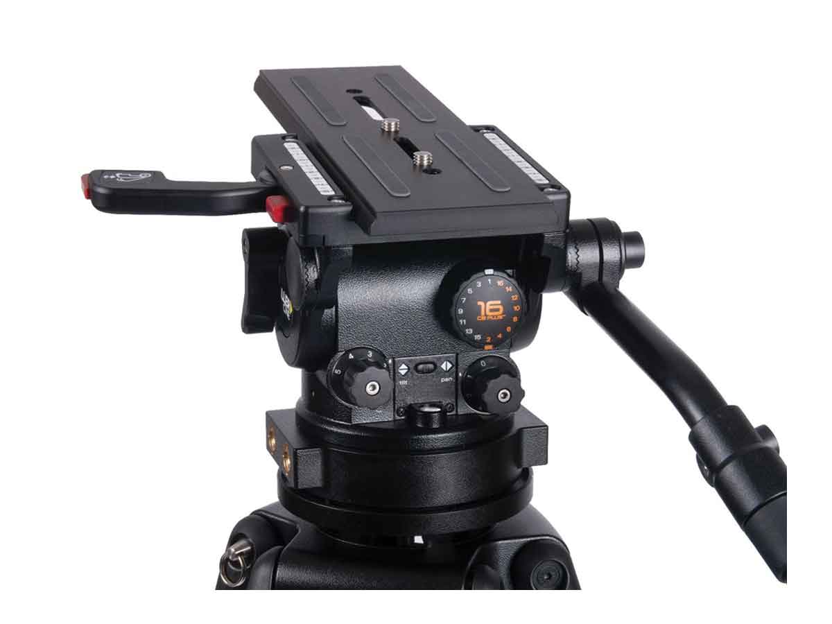 Miller CiNX 3 Fluid Head Solo 100 3-Stage Carbon Fiber Tripod System