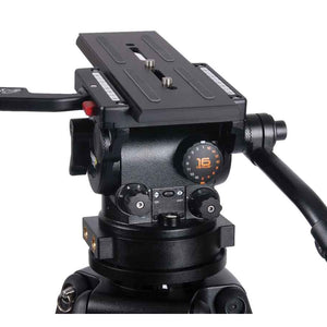 Miller CiNX 3 HDC 150mm 1-Stage Alloy Tripod System with Ground Spreader