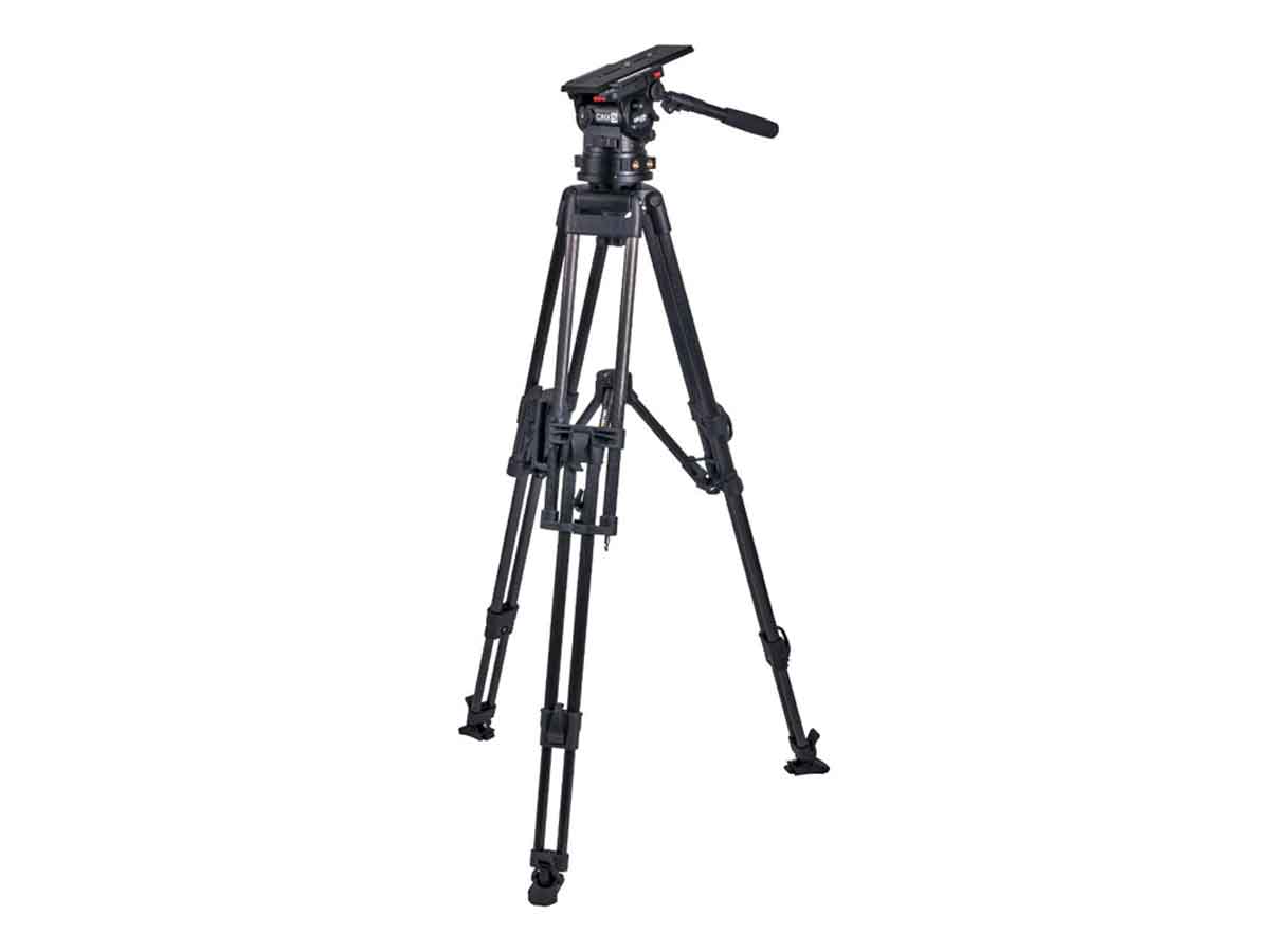 Miller CiNX 5 HD 2-Stage CF Tripod System with Mid-Level Spreader