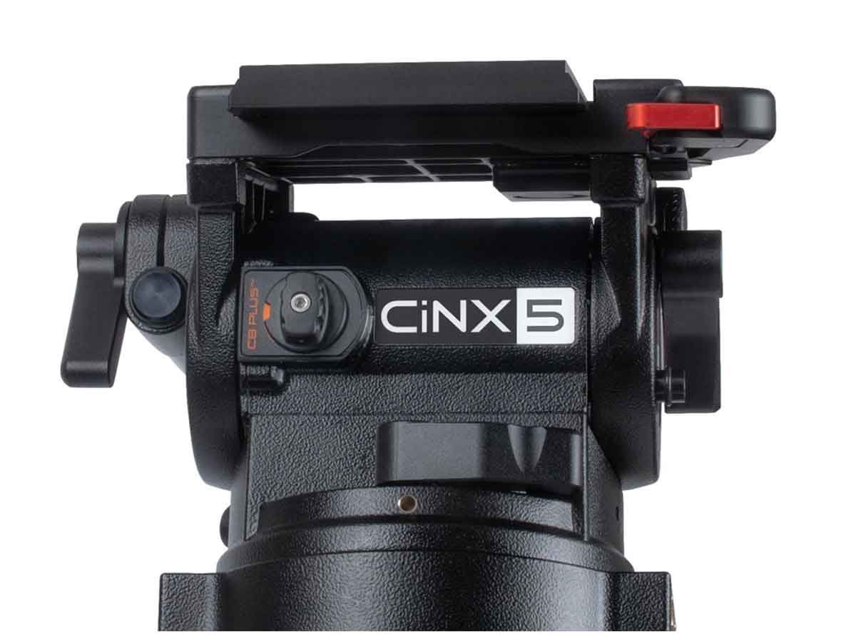 Miller CiNX 5 HD 2-Stage CF Tripod System with Mid-Level Spreader