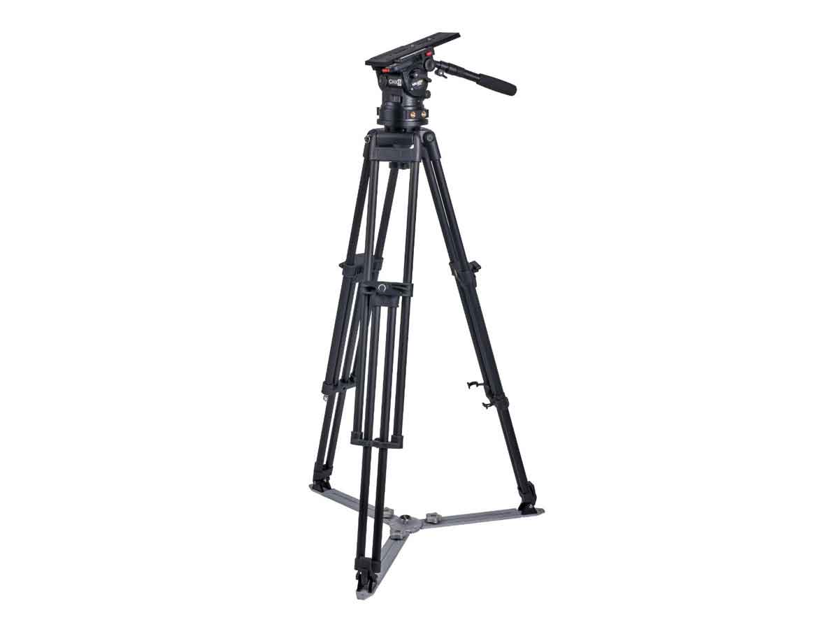 Miller CiNX 5 HDC 100 1 Stage Alloy Tripod with Ground Spreader