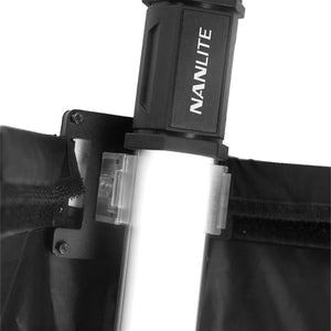 Nanlite Barndoor with Eggcrate for Pavotube II 30C