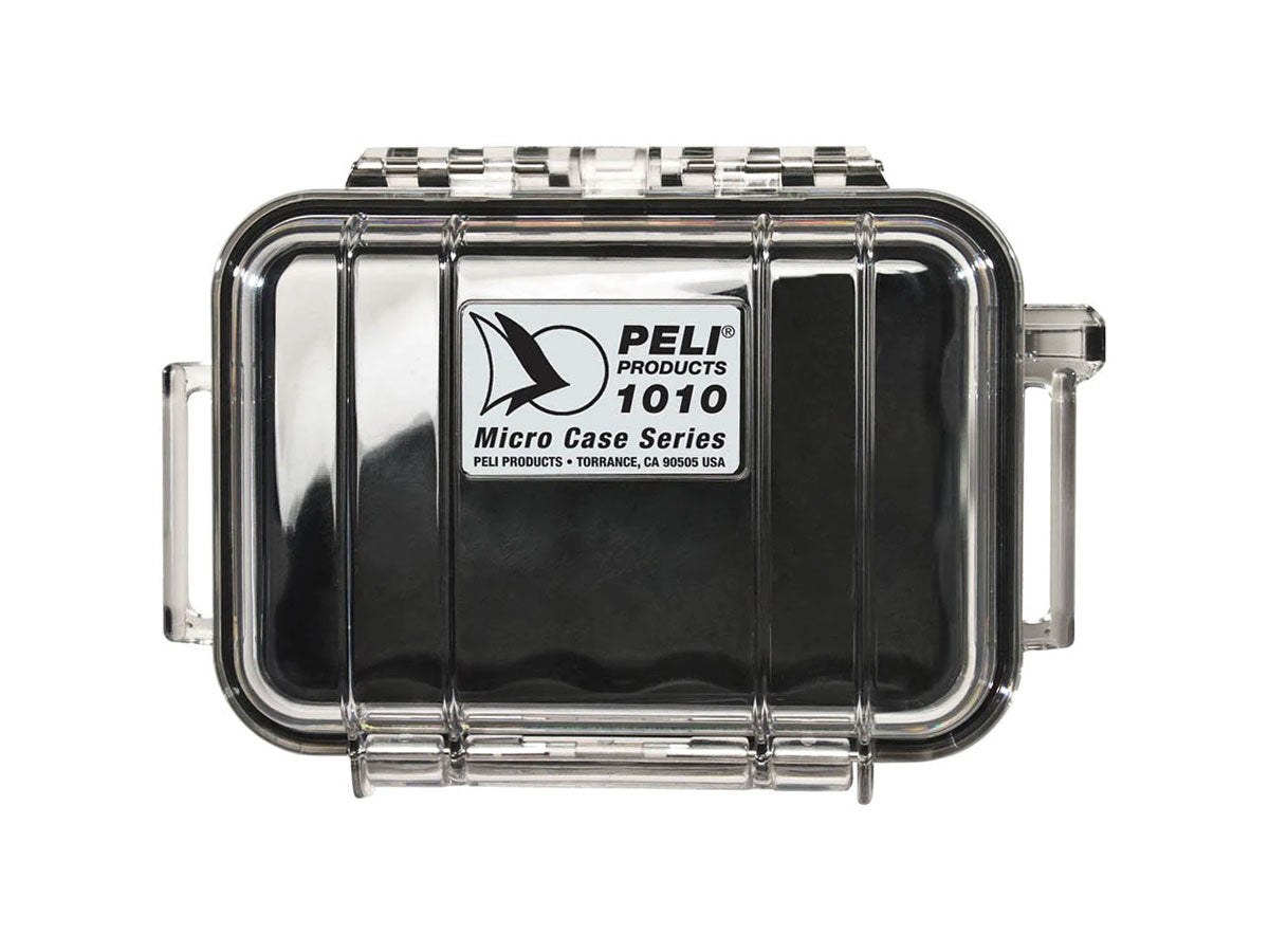 Peli 1010 Micro Case - Clear/Black