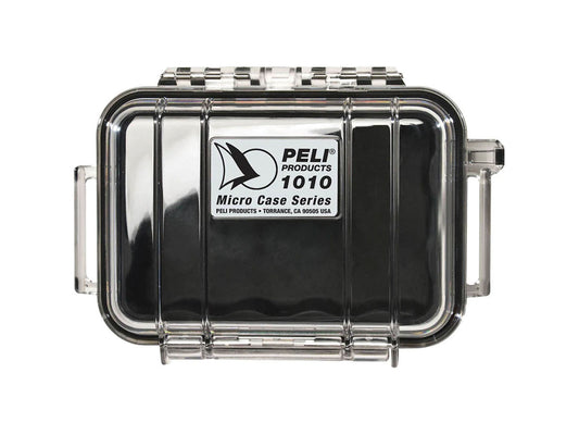 Peli 1010 Micro Case - Clear/Black
