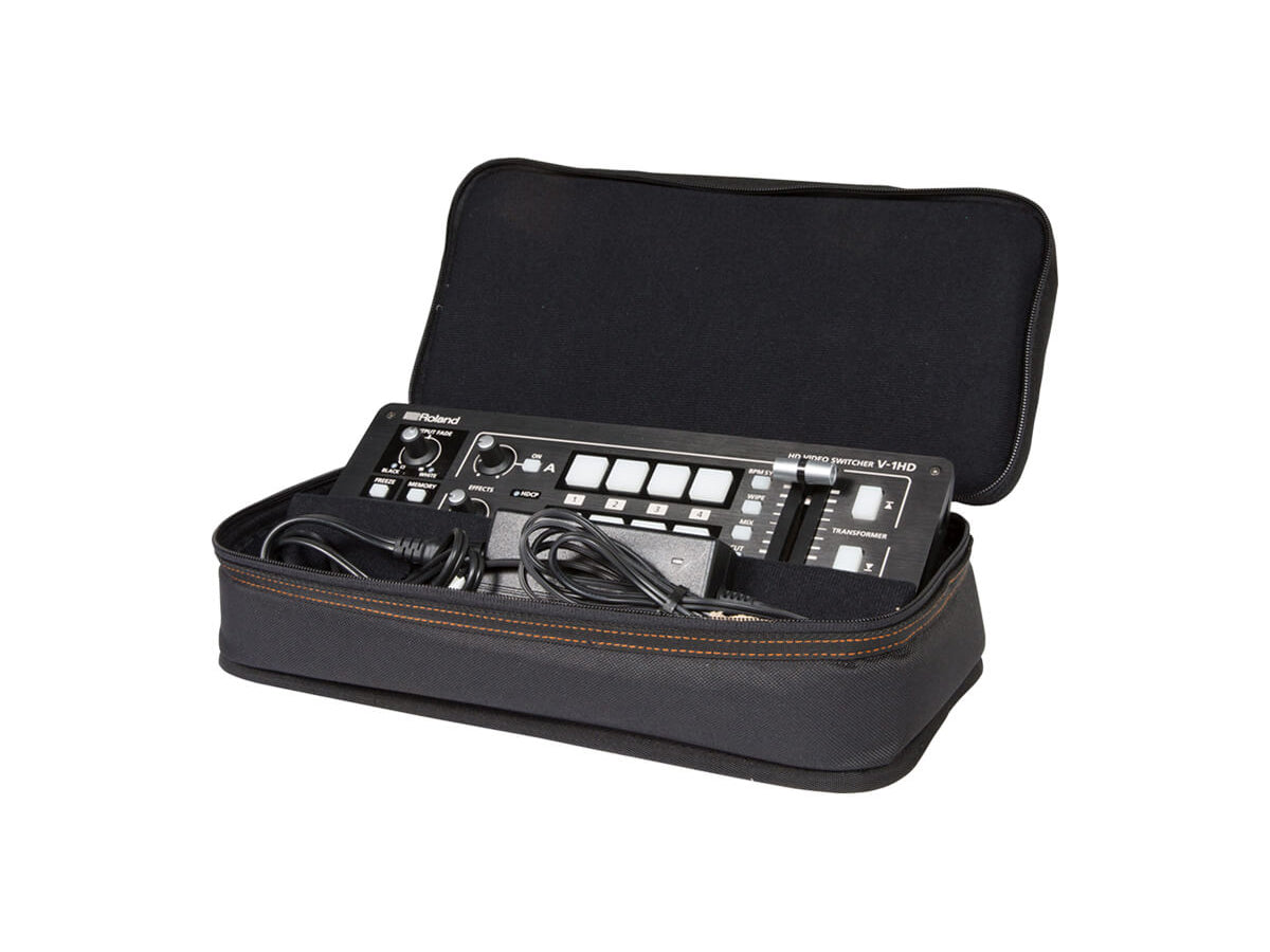 Roland CB-BV1 Carrying Bag for V-1HD, V-1HDâº, or V-1SDI Video Switcher