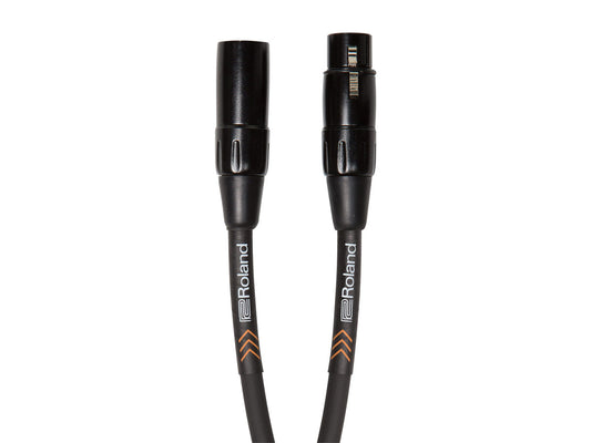Roland Black Series Microphone Cable - 6m / 20ft