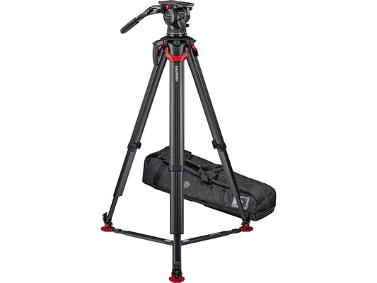 Sachtler System aktiv14T & flowtech 100 with Ground Spreader