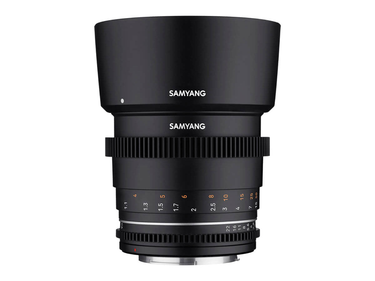 Samyang VDSLR 85mm T1.5 MK2 - RF Mount