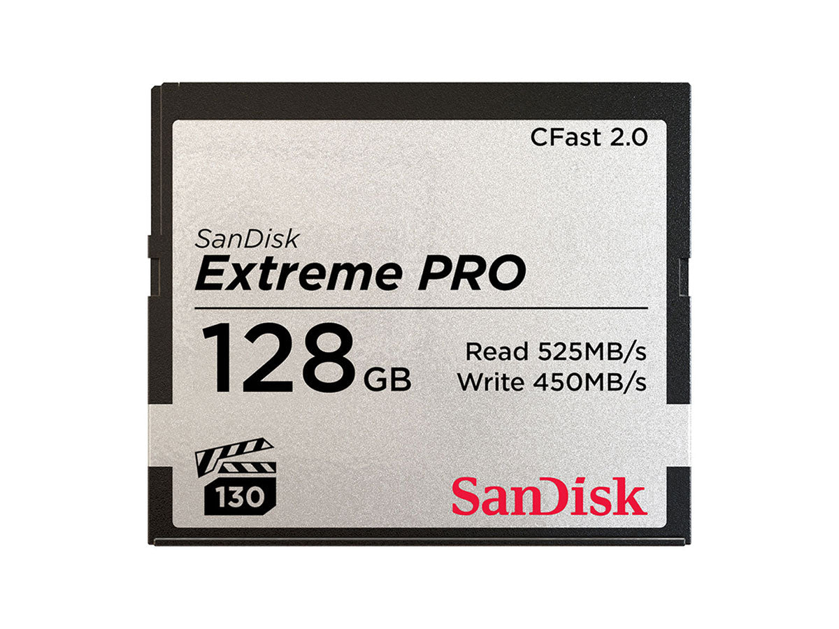 SanDisk Extreme PRO CFast 2.0 Memory Card - 128GB