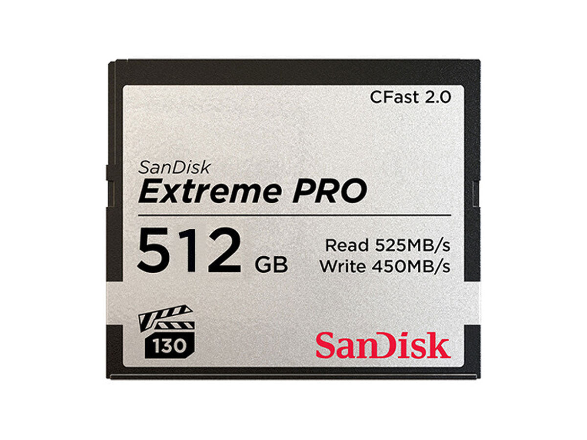 SanDisk Extreme PRO CFast 2.0 Memory Card - 512GB