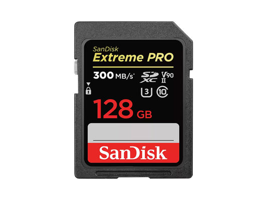 SanDisk Extreme PRO UHS-II SD Card - 128GB