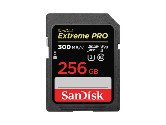 SanDisk Extreme PRO UHS-II SD Card - 256GB