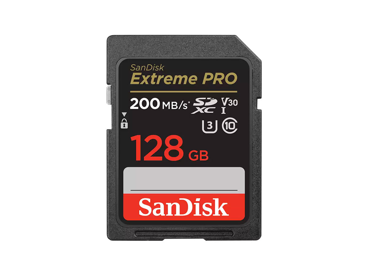 SanDisk Extreme PRO UHS-I SD Card - 128GB