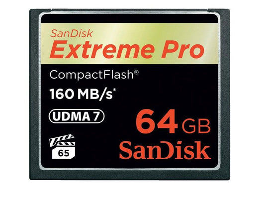 SanDisk CF Extreme Pro 160MB/s - 64GB
