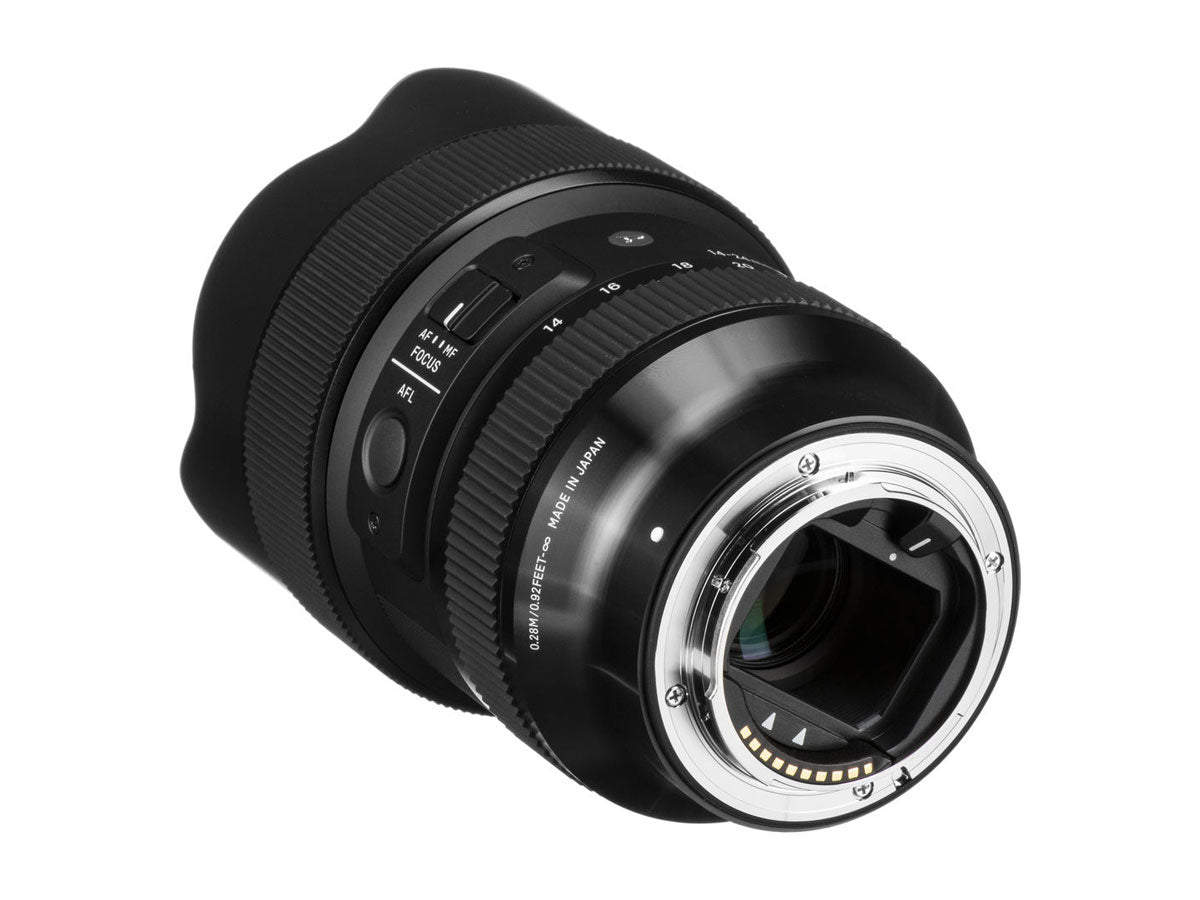 Box Open Sigma 14-24mm F2.8 DG DN | Art Lens - E-Mount