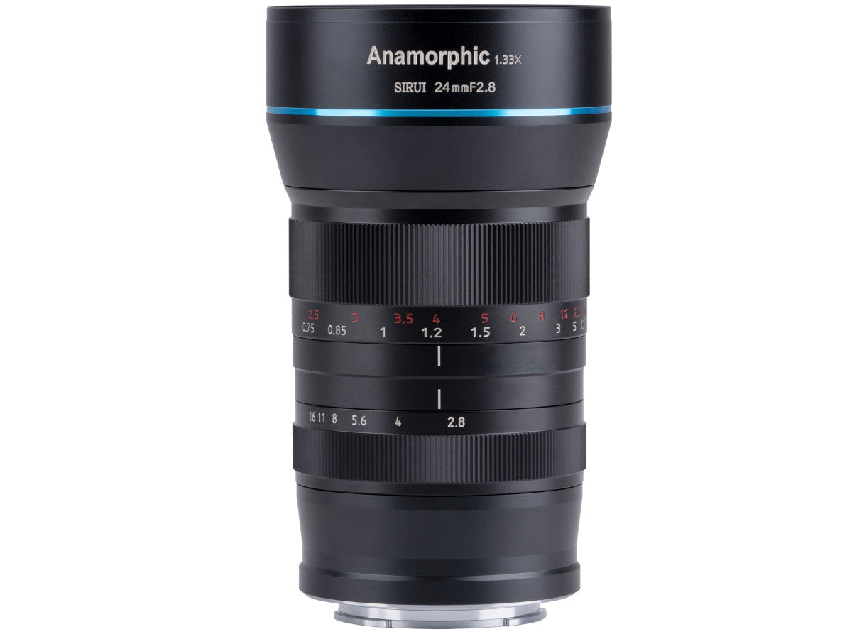 Sirui 24mm F2.8 1.33x Anamorphic Lens - E Mount
