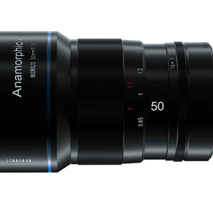 Sirui 50mm F1.8 1.33x Anamorphic Lens - X Mount