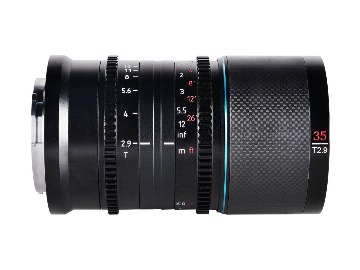 Sirui Saturn 35mm T2.9 1.6x Anamorphic Lens - Blue Flare (DL Mount)