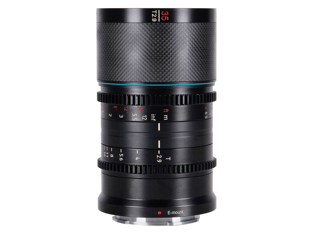 Sirui Saturn 35mm T2.9 1.6x Anamorphic Lens - Blue Flare (RF Mount)