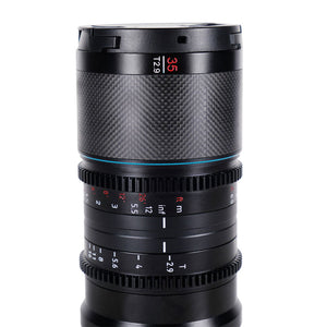 Sirui Saturn 35mm T2.9 1.6x Anamorphic Lens - Neutral Flare (RF Mount)