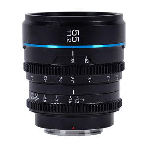 Sirui Nightwalker 55mm T1.2 Cine Lens - E Mount