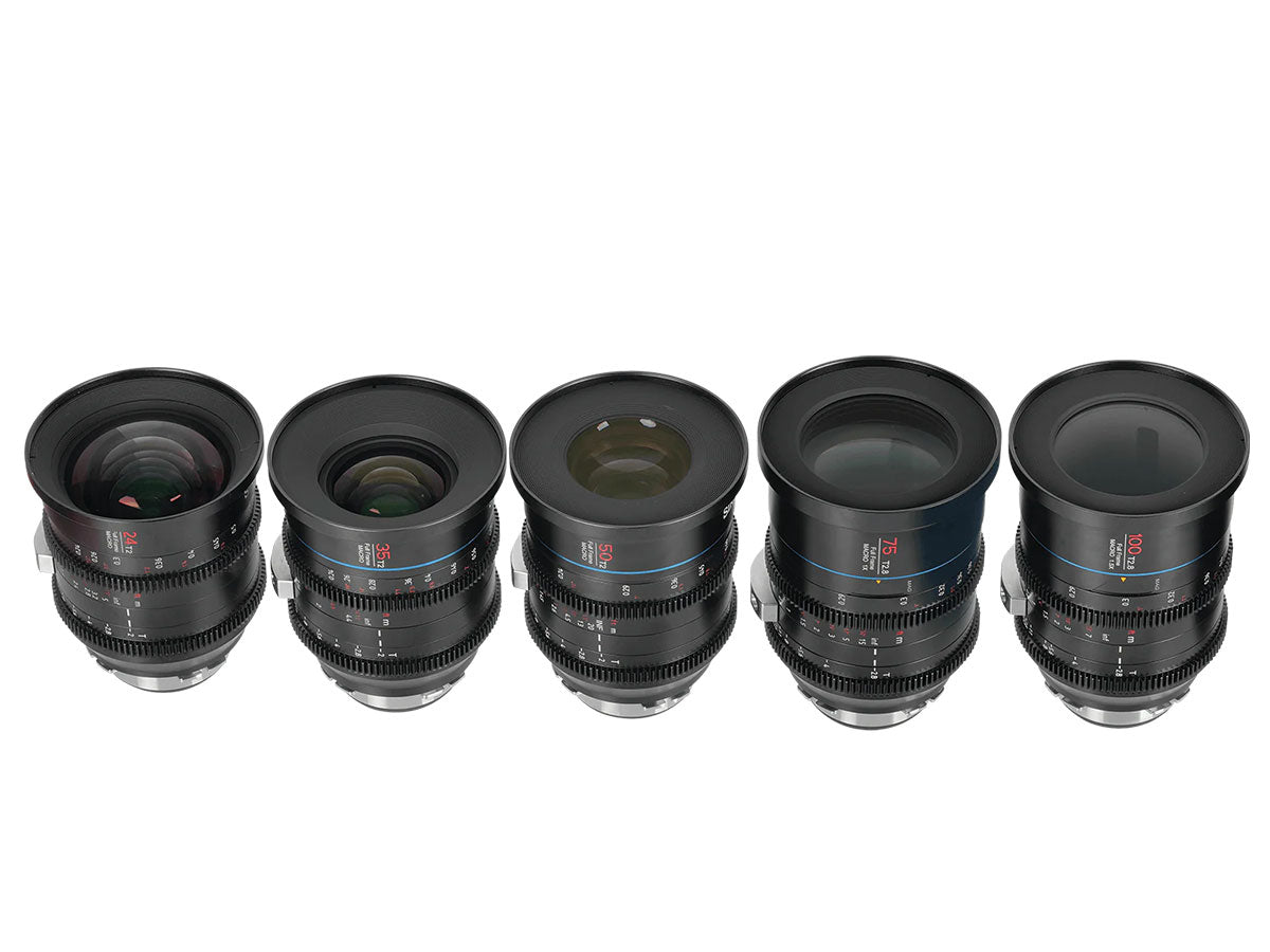 Sirui Jupiter Five Lens Kit - PL Mount