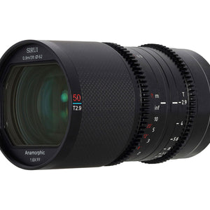 Sirui Saturn 50mm T2.9 1.6x Anamorphic Lens - Neutral Flare (X Mount)