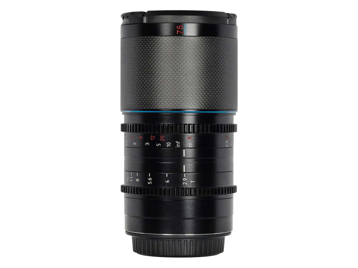 Sirui Saturn 75mm T2.9 1.6x Anamorphic Lens - Blue Flare (L Mount)
