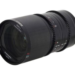 Sirui Saturn 75mm T2.9 1.6x Anamorphic Lens - Blue Flare (DL Mount)
