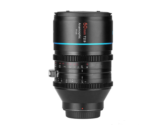 Sirui 50mm T2.9 1.6X Full Frame Anamorphic Lens - E Mount