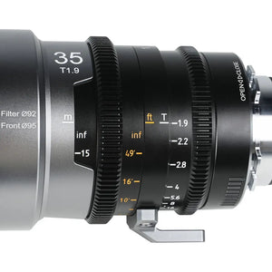 Sirui IronStar 35mm T1.9 Lens - Blue Flare