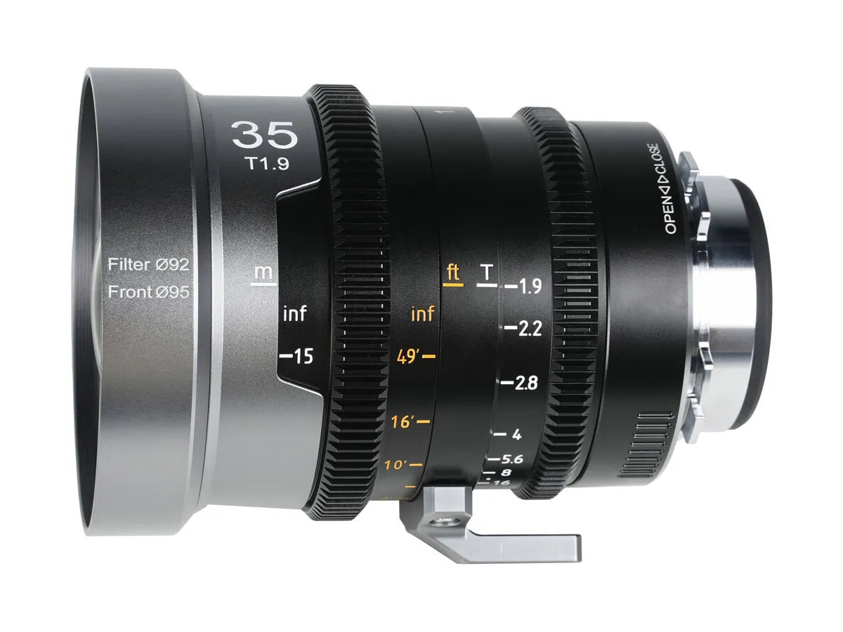 Sirui IronStar 35mm T1.9 Lens - Blue Flare