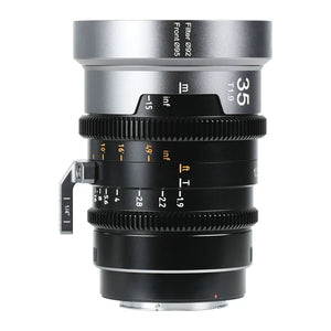 Sirui IronStar 35mm T1.9 Lens - Blue Flare
